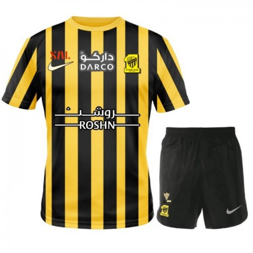 Conjunto/Equipación Al Ittihad Niño Primera 2022/23 Conjunto/Equipación Al Ittihad Niño Primera 2022/23